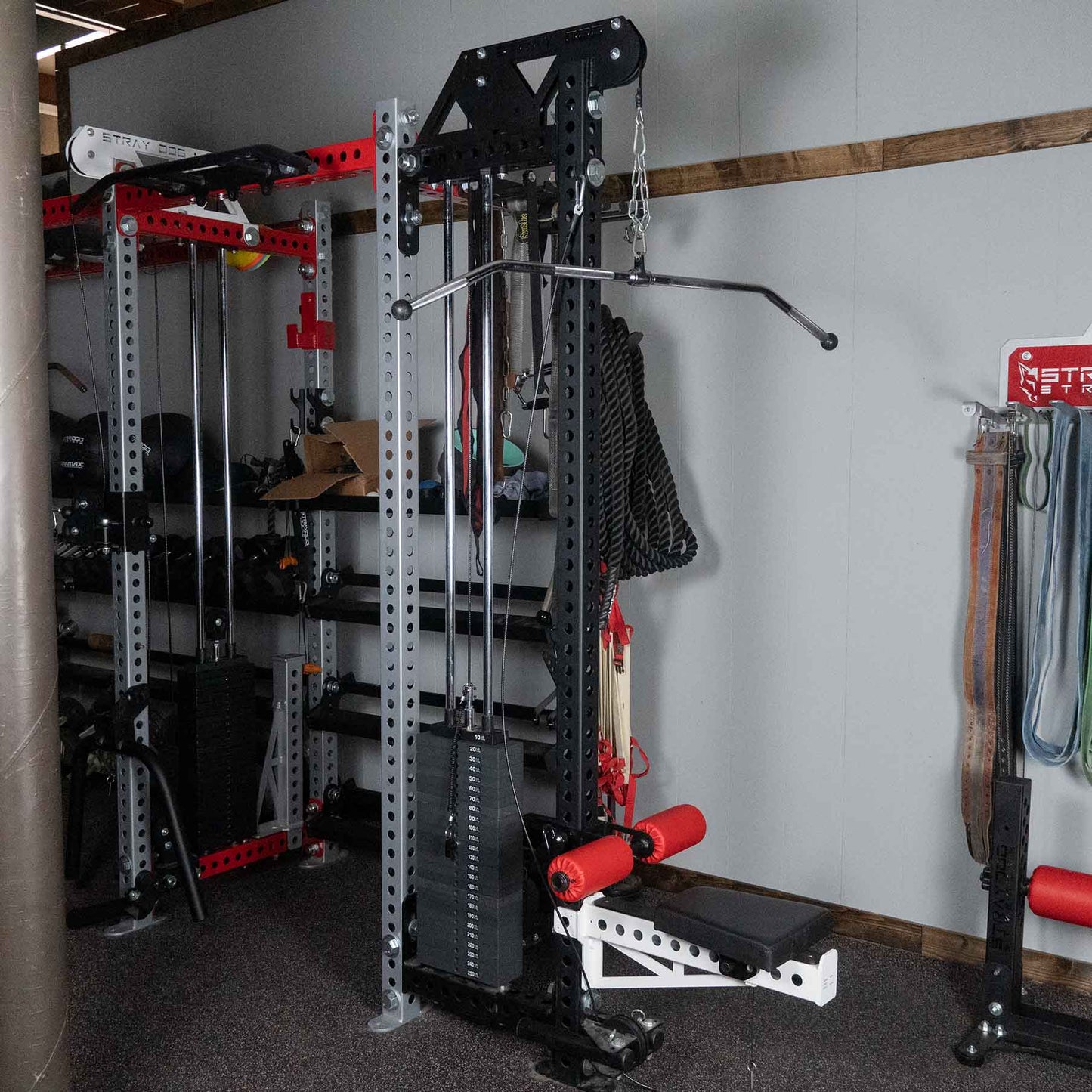 Rack Mounted Lat Pull Down