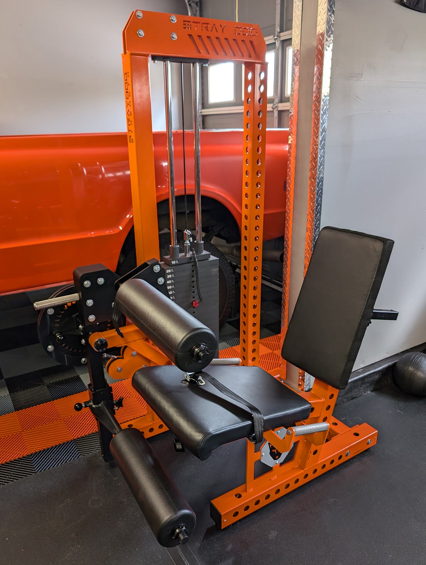 Selectorized Seated Leg Curl/Extension