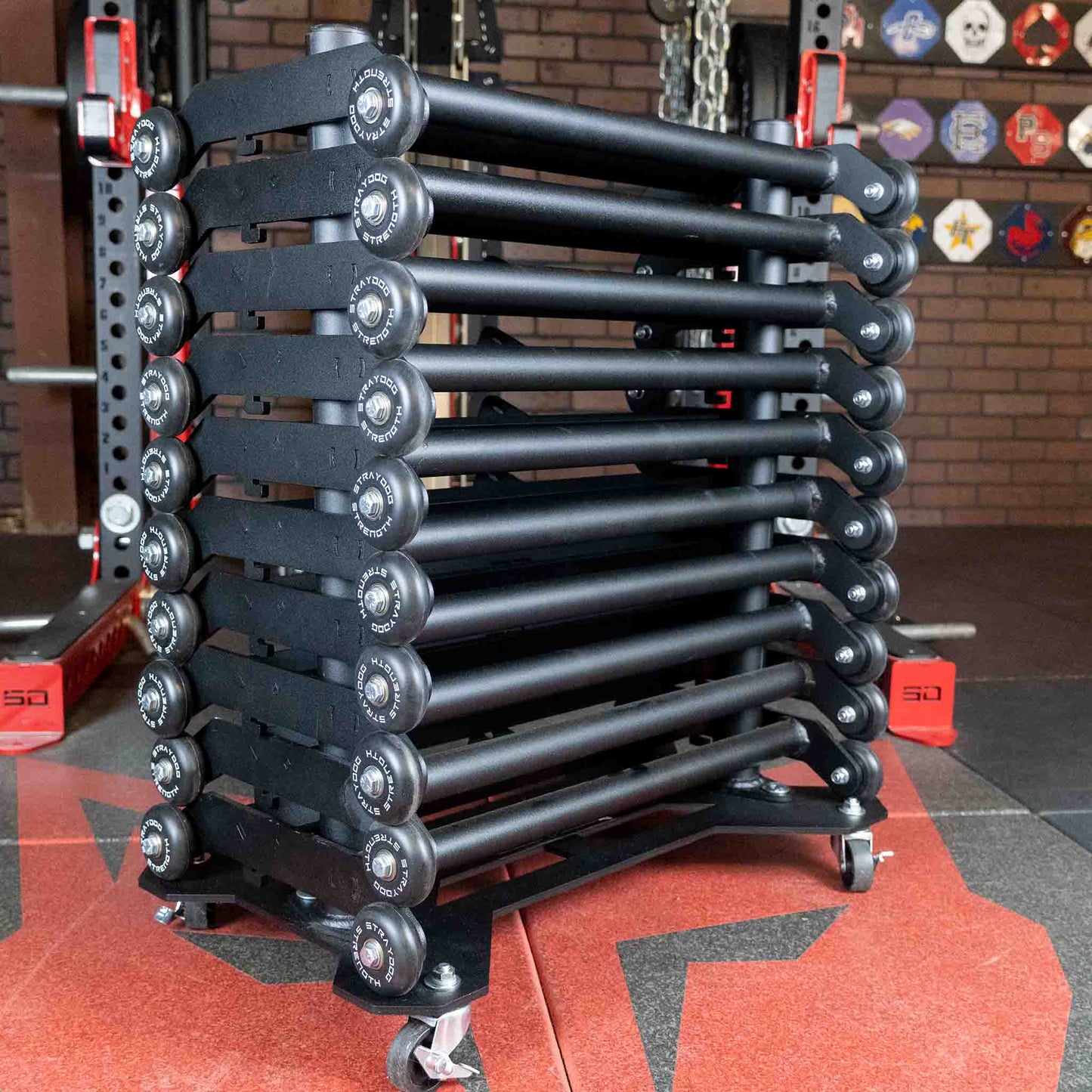 Glute Ham Roller Storage Cart