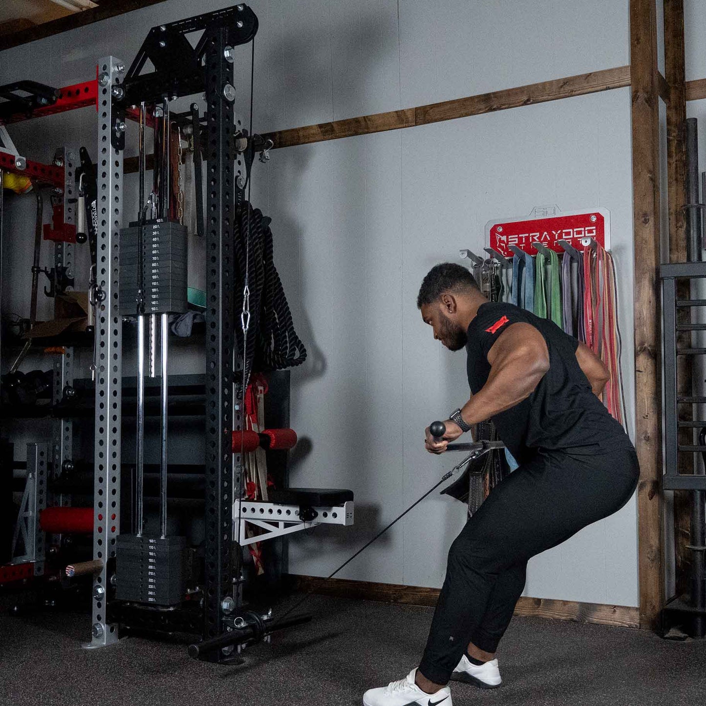 Wall Mounted Lat Pull Down