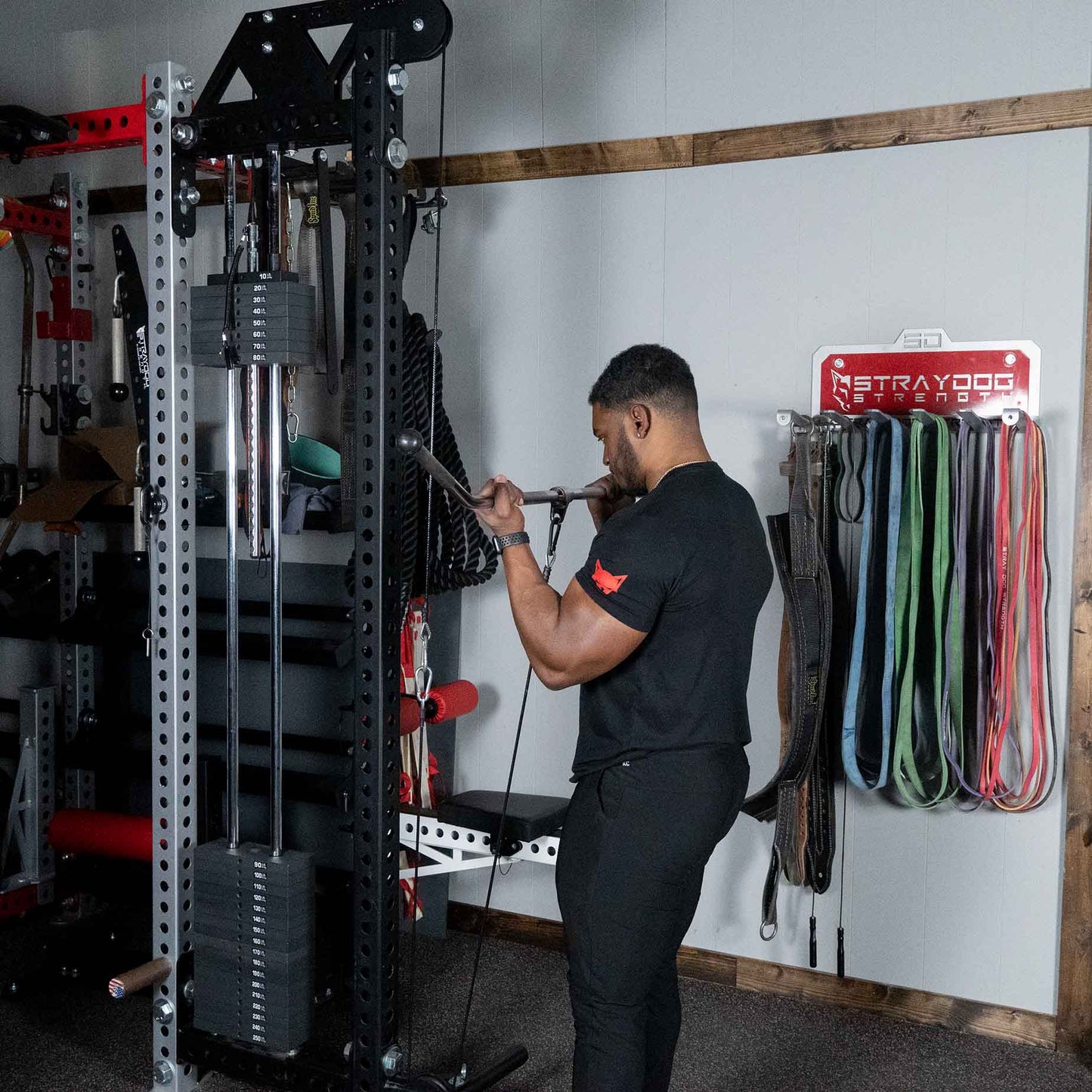 Wall Mounted Lat Pull Down