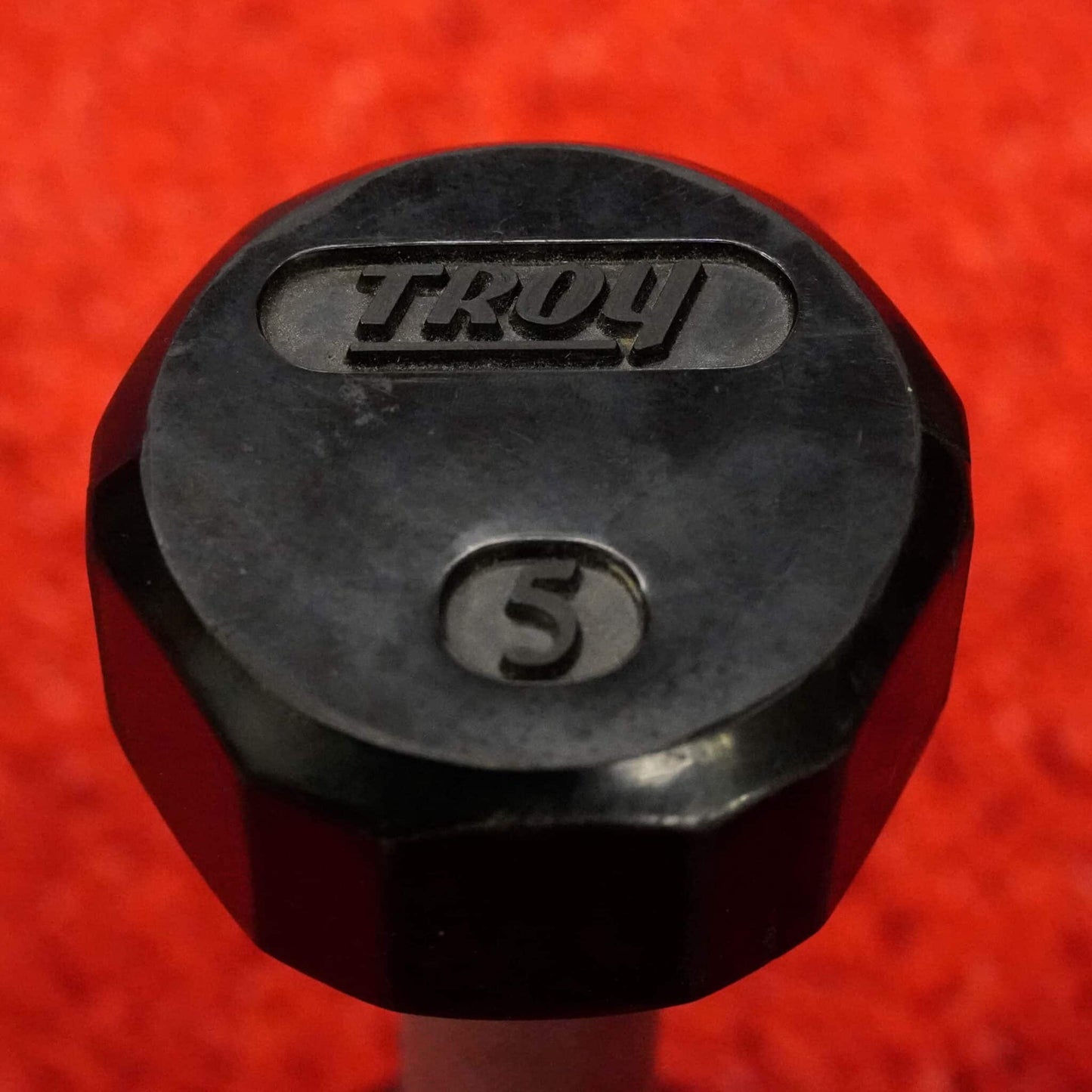 Troy Rubber Encased 12 Sided Dumbbell