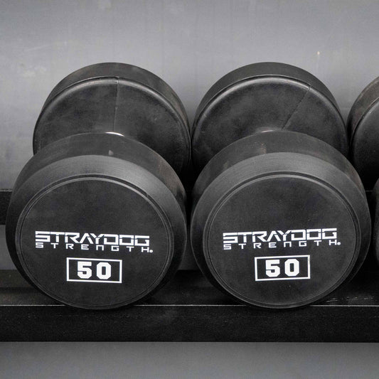 Stray Dog Rubber Dumbbells