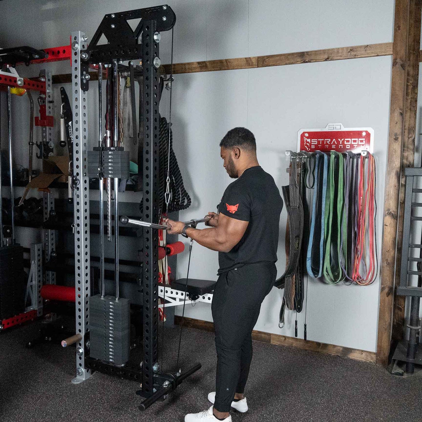 Wall Mounted Lat Pull Down