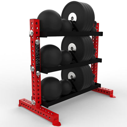 Alpha Med Ball/Kettlebell Rack