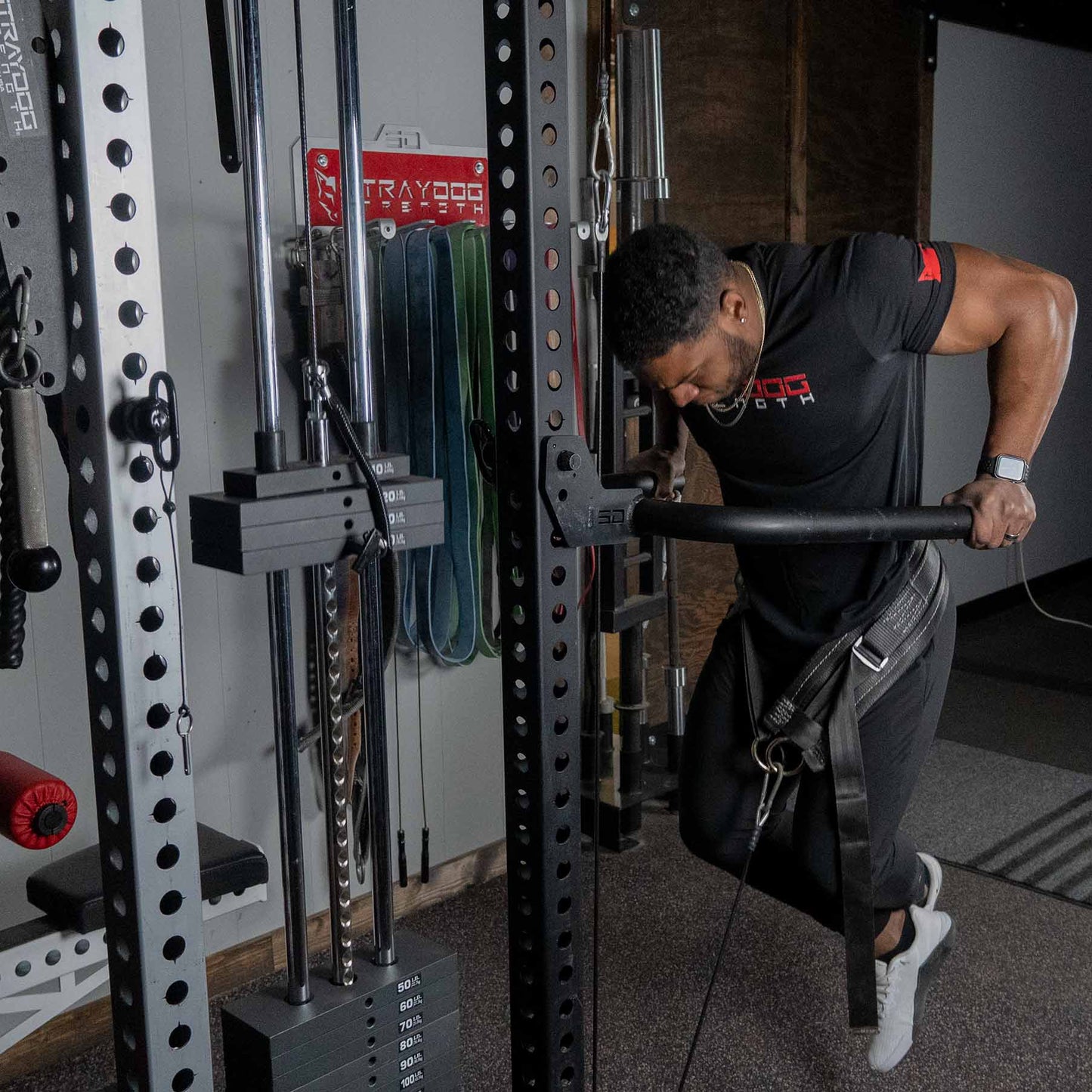 Wall Mounted Lat Pull Down