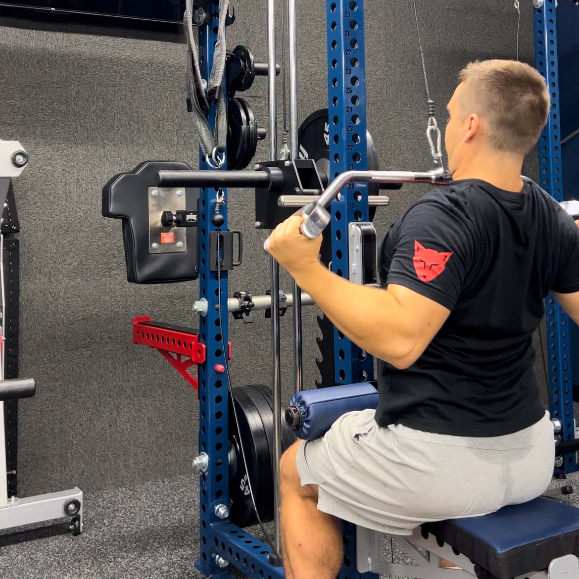 Belt Squat/Lat Pull down Combo Attachment