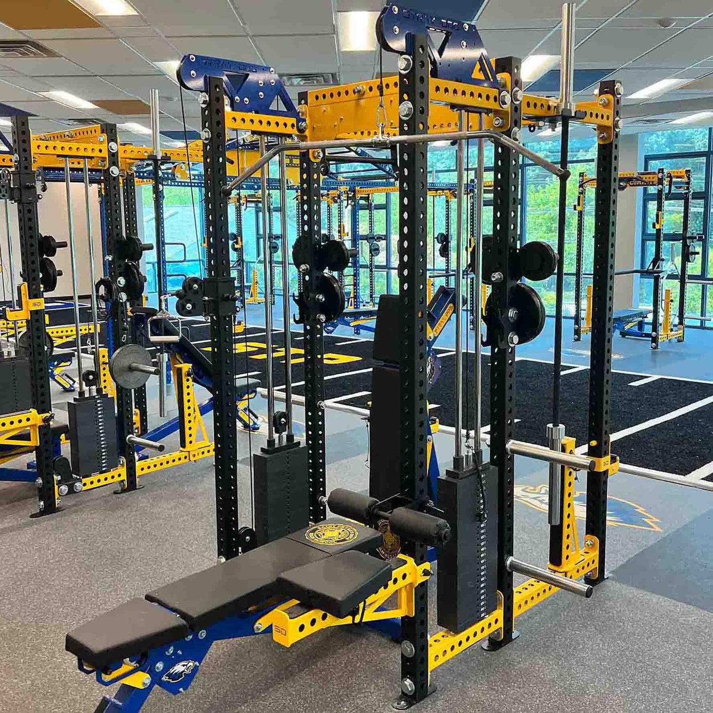 Rack Mounted Lat Pull Down