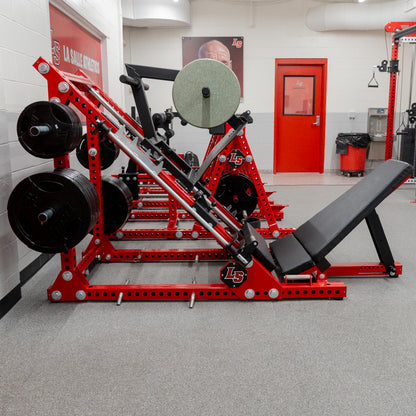 Leg Press Laser Cut Logo