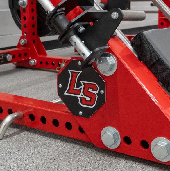 Leg Press Laser Cut Logo